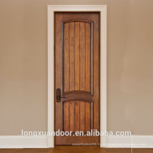 Реальная деревянная деревянная дверь, деревянные двери, дизайн деревянных дверей из массивной древесины